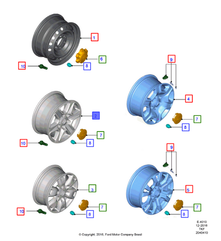 RUEDA (MEB3C-1007-D3B)